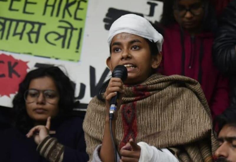 Aishe Gosh Charged for Mob Attacks in JNU